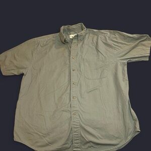 Eddie Bauer L short sleeve button down